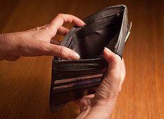 empty wallet empty wallet2 The Month We Lived Off Our Stash