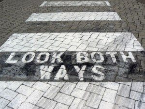 look both ways Good advice. photo by babeau