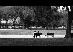 friends on bench Everyday survival: Maggis story