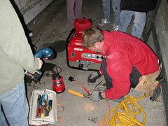 hooking up generator Survival Diary from 3 Hurricanes & Lessons Learned, Part 2 of 3