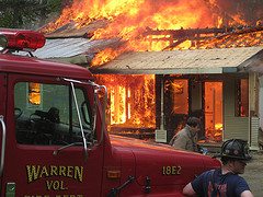 house fire house fire Could you be your familys FIRST first responder in a house fire?