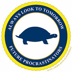 procrastinate procrastinate What are you putting off today that will help you be more prepared tomorrow? GIVEAWAY