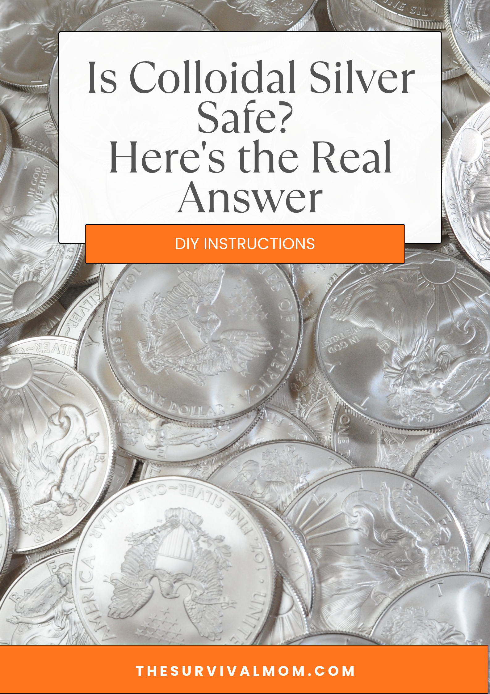Colloidal Silver: Benefits, Risks, & How to Make Your Own - Survival Mom