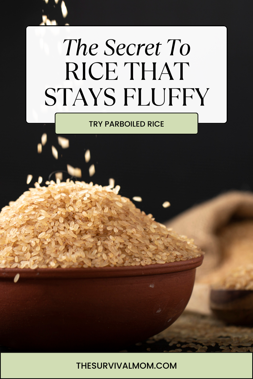 Parboilded Rice What Is Parboiled Rice? Benefits, Taste, and How to Use It The Survival ...