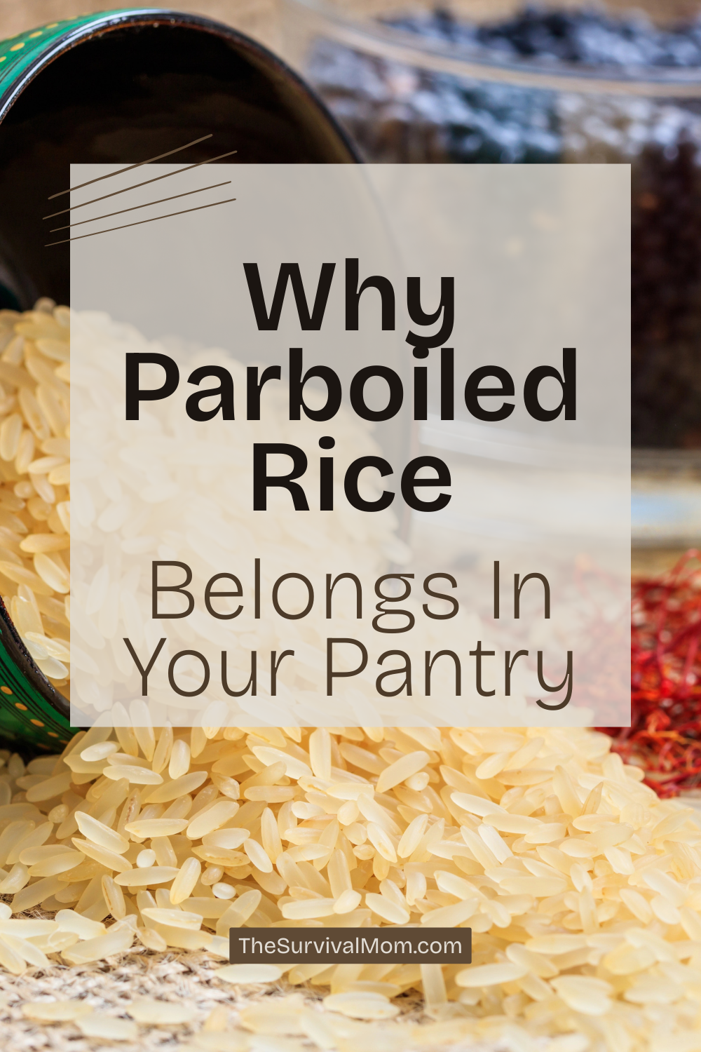 Parbold Rice What Is Parboiled Rice? Benefits, Taste, and How to Use It The Survival ...