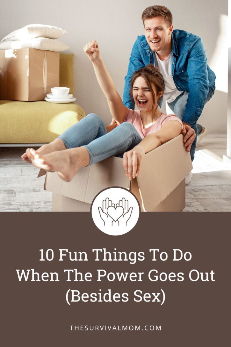 10 Fun Things You Can do When the Power is Out (Besides Sex)