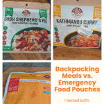 Backpacking meals beat traditional emergency food on protein, sodium, taste, and cook time. I ran both through my 4-criteria test so you don't have to spend the money finding out the hard way. Full breakdown at the link.