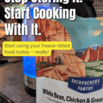 The families who get the most out of freeze-dried food aren't waiting for a disaster. They're using it on busy weeknights — no thawing, no chopping, no last-minute grocery runs. Freeze-dried chicken, ground beef, cheese, and vegetables go straight from the can into the pot. Here's how to make it part of the way you actually cook.