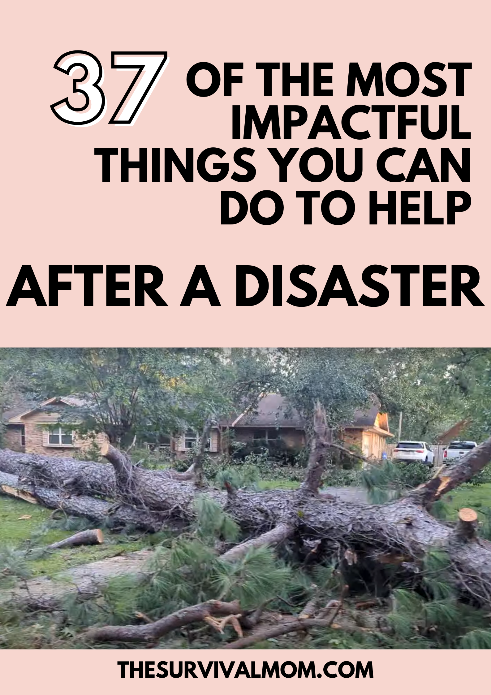 How to Help After a Disaster: Help That Makes a Difference - The ...